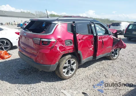 2019 Jeep Compass Limited 4X4 z USA, uszkodzony, nr VIN 3C4NJDCB7KT596110